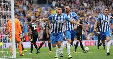 Match summary. Neal Maupay scored twice and created the other as Brighton & Hove Albion beat Newcastle United 3-0 at St James' Park. Maupay opened the scoring on four minutes from the penalty spot, after Tariq Lamptey had been brought down by Allan Saint-Maximin. The Frenchman doubled Brighton's lead on seven minutes when he guided in Leandro ... 